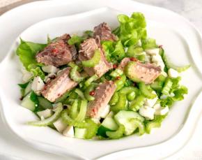 Celery and Tuna Salad